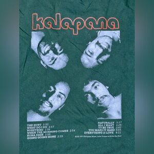 Kalapana Hunter Green Album Tee